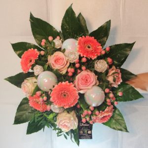 bouquet pastel fete noel