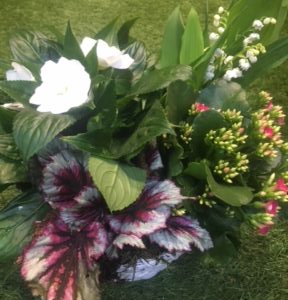 composition variée avec muguet