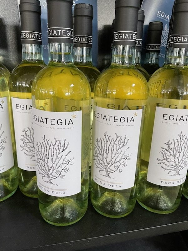 vin blanc Egiategia basque
